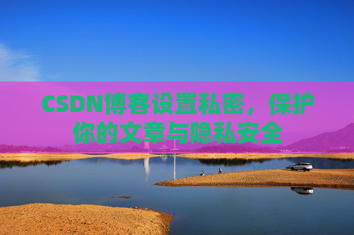 CSDN博客设置私密，保护你的文章与隐私安全
